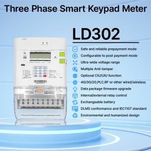 Discover the Londian LD302 Three Phase Smart Prepaid Meter