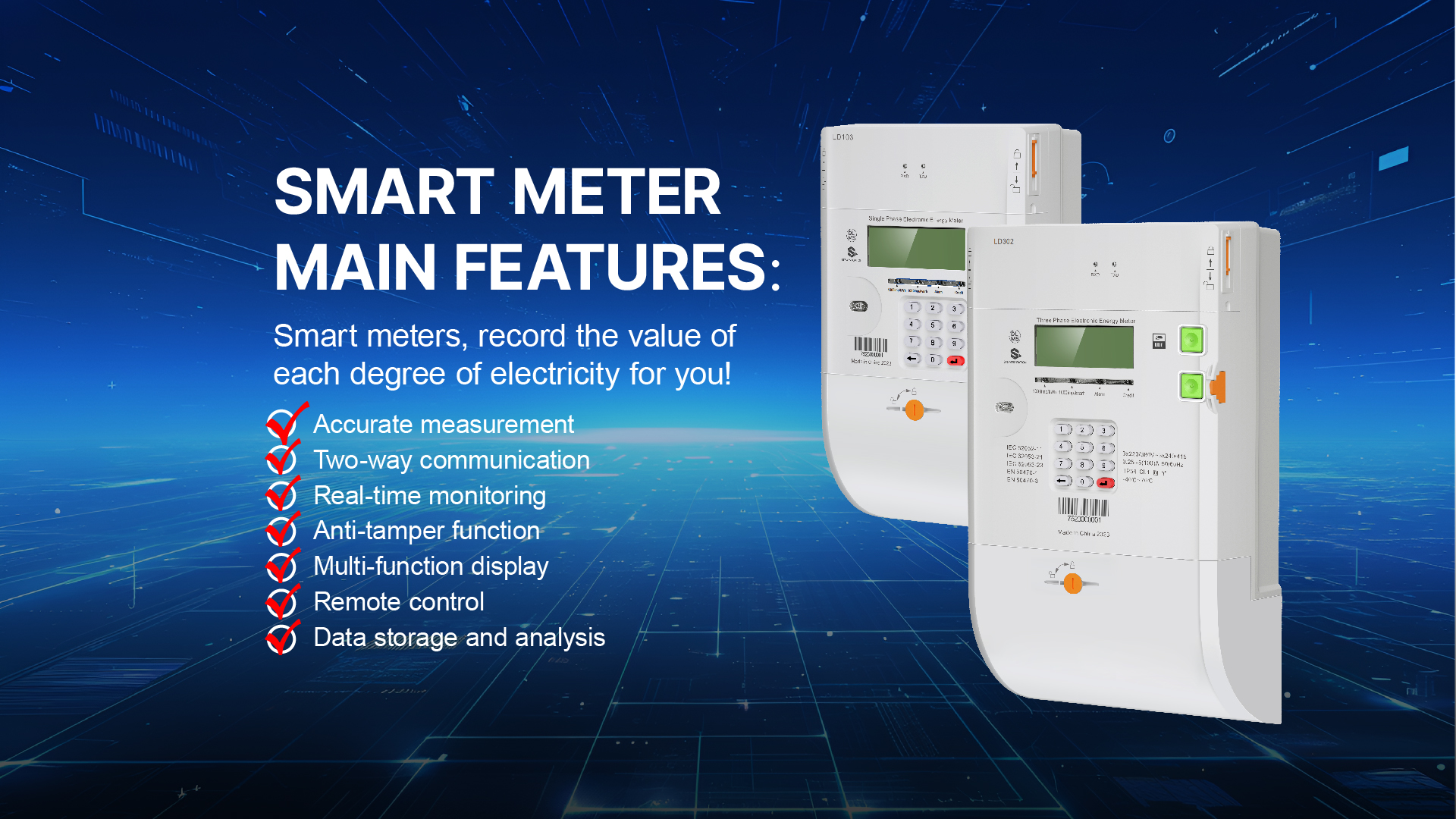 The Working Principle of Smart Meters