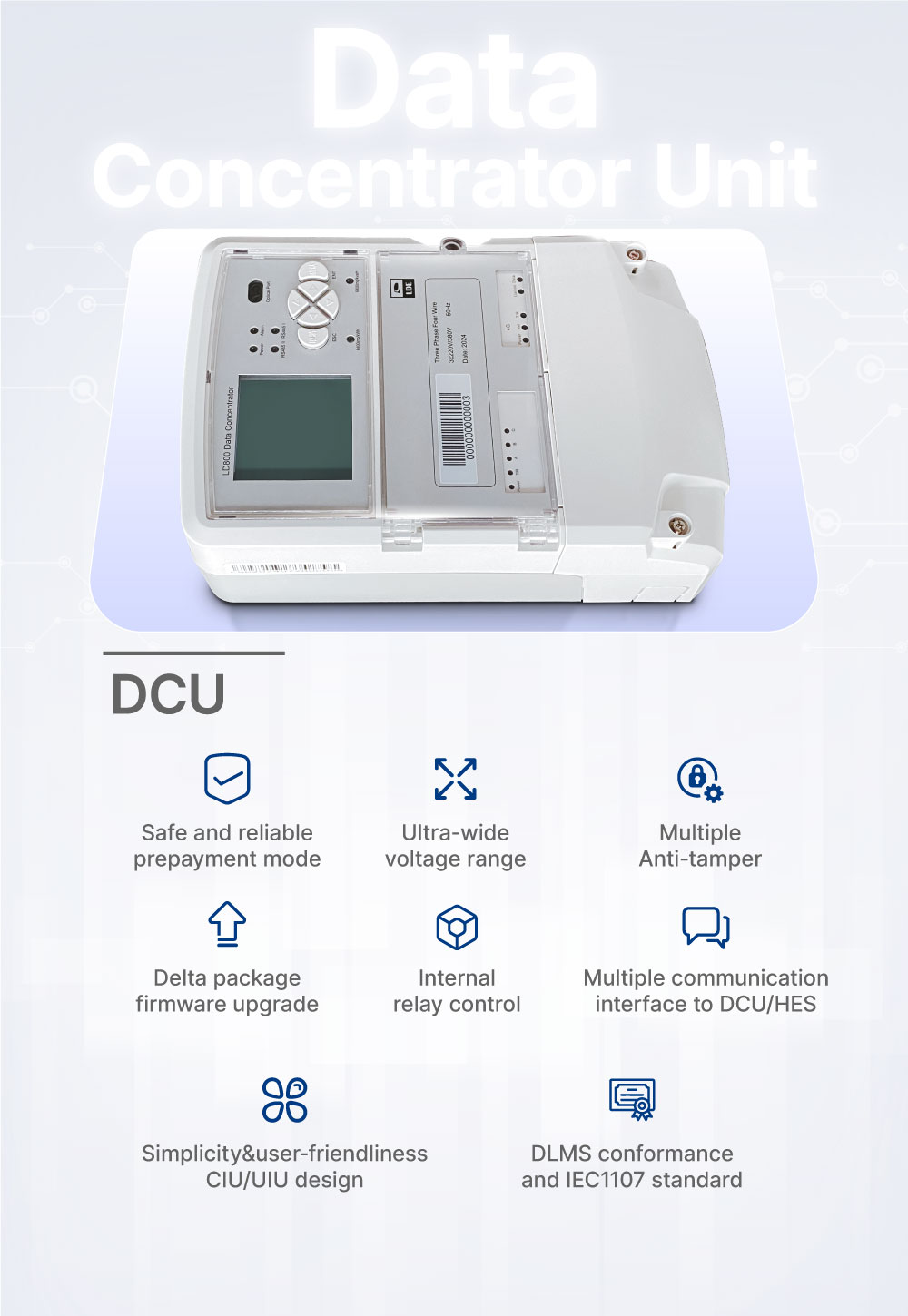 Smart grid data concentrator
